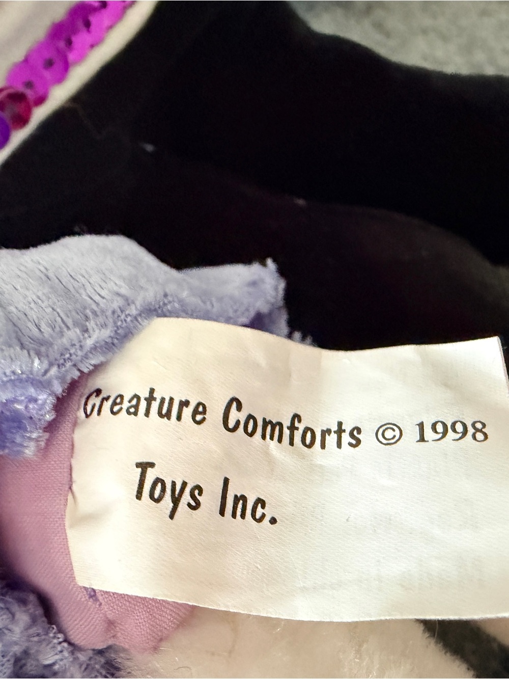 Vintage 1998 Creature Comforts Bunny Couple Plush Set- Figure Skating - Picture 5 of 9